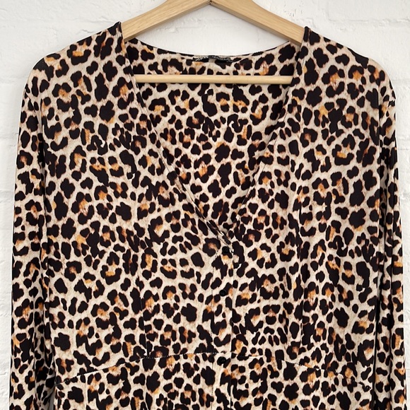 ZARA Animal Print Dress - Picture 5 of 8
